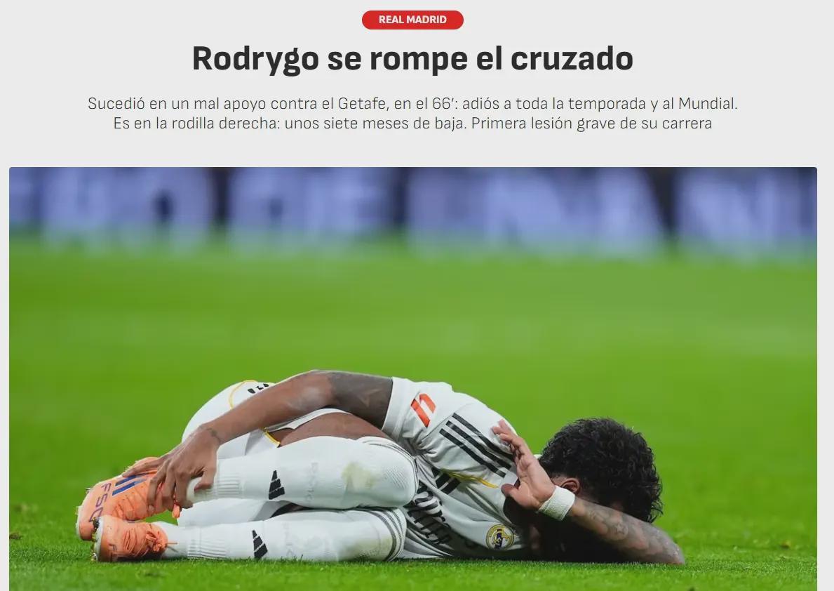 PG电子官方-罗德里戈重伤梦碎世界杯:三年前旧伤埋雷,皇马医疗决策引质疑!